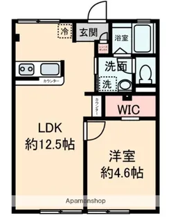 シティハイム緑ヶ丘【2階】の間取り