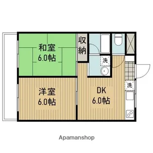 山本ビル【3階】の間取り
