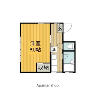 神奈川県相模原市南区相模大野6丁目【アパート】の間取り