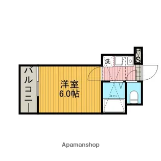 ロッシェル南台第6【2階】の間取り