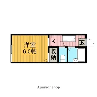 さやまハイツ【102号室】の間取り