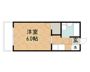 神奈川県相模原市南区相模大野1丁目【アパート】の間取り