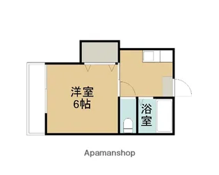 コーポタキモト【2階】の間取り