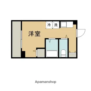 ベルドミール清和【2階】の間取り