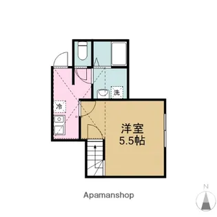 シティベル【1階】の間取り