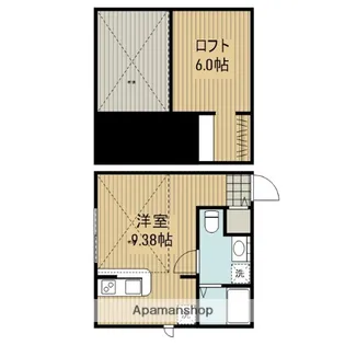 プリマガーデン古淵参番館【2階】の間取り