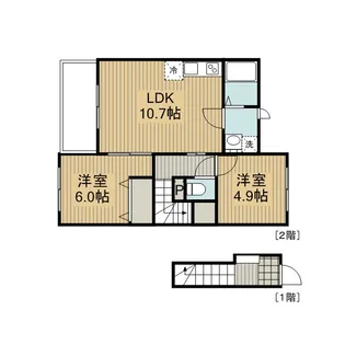 アストン・ベル【2階】の間取り