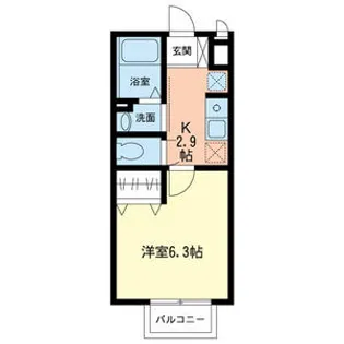 ドミール【2階】の間取り