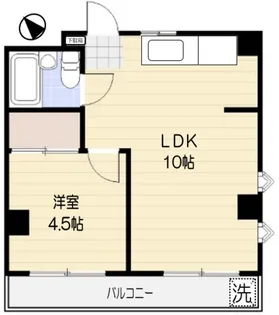 スカイヒルズ相模原【3階】の間取り