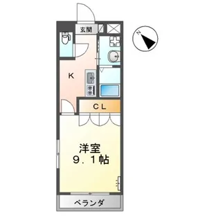 コンフォートNⅡ【4階】の間取り