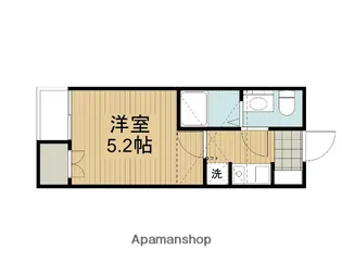 コーポフジ【2階】の間取り