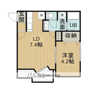 セピアコートⅡ【3階】の間取り