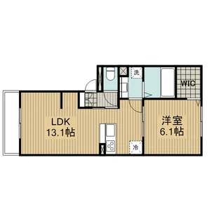 レクエルドK【3階】の間取り
