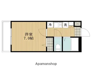 エスポワールE【3階】の間取り