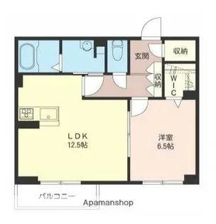 シエノーク【2階】の間取り