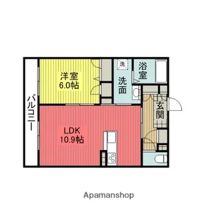 ALTO CASTELLO【1階】の間取り