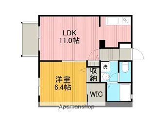 コート陽光台【1階】の間取り