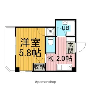 エミネンス小山【4階】の間取り