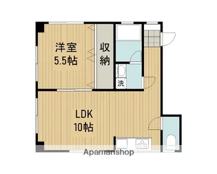 ダイギンビル【201号室】の間取り
