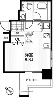アーバンフラッツ町田【2階】の間取り