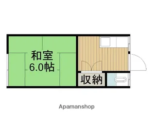 みやざき荘【2階】の間取り