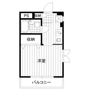第三八弘ビル【3階】の間取り