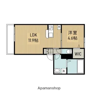 神奈川県相模原市南区相模大野9丁目【マンション】の間取り