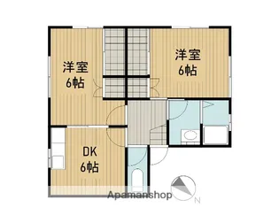 グリーンヒルパルⅠ【2階】の間取り