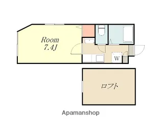 神奈川県相模原市南区上鶴間本町2丁目【アパート】の間取り