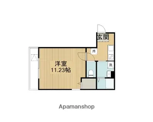 WITHFUN小田急相模原駅南口【2階】の間取り