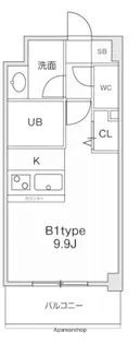 JMF RESIDENCE 町田【5階】の間取り