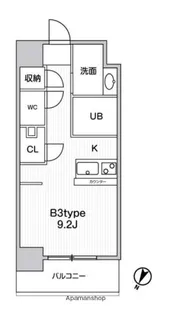JMF RESIDENCE 町田【3階】の間取り