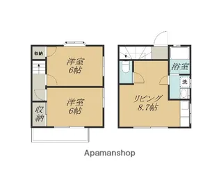 コーポAT【1階】の間取り