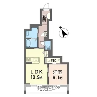 セントリビエ【2階】の間取り
