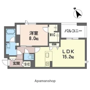 マイランド橋本【4階】の間取り