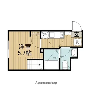 リブラ相模台【1階】の間取り