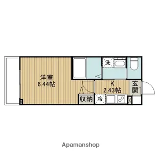 つばめハウス相模原【2階】の間取り
