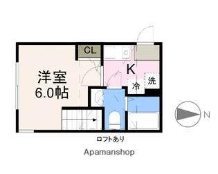 リブラ北里【1階】の間取り