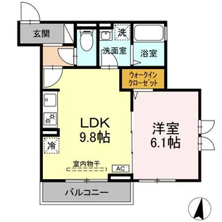 エコリブレ【3階】の間取り