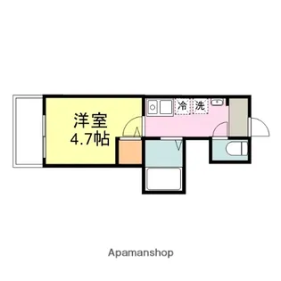 神奈川県相模原市南区旭町【アパート】の間取り