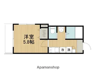 MELDIA小田急相模原Ⅱ【1階】の間取り