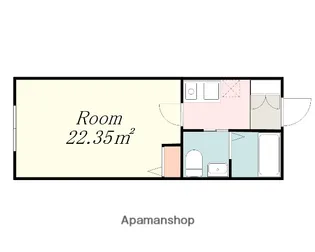 神奈川県相模原市南区旭町【アパート】の間取り