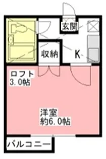 神奈川県相模原市南区相模台2丁目【アパート】の間取り