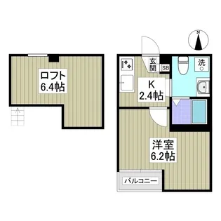 プラム相武台【1階】の間取り