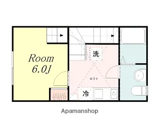 メゾンセレーヌ【2階】の間取り