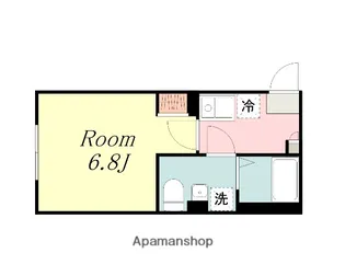 C.B.GREY東林間【2階】の間取り