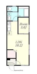トレスコーマ6TH【1階】の間取り