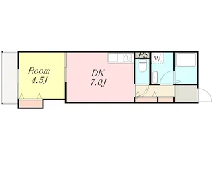 フォレスト相武台【1階】の間取り