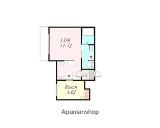 MELLAS座間【3階】の間取り