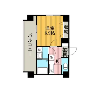 PRIMAL MACHIDA【13階】の間取り